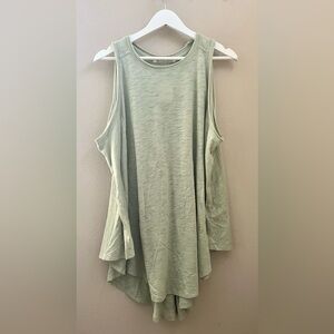 NWT Free People Light Green Tank Top